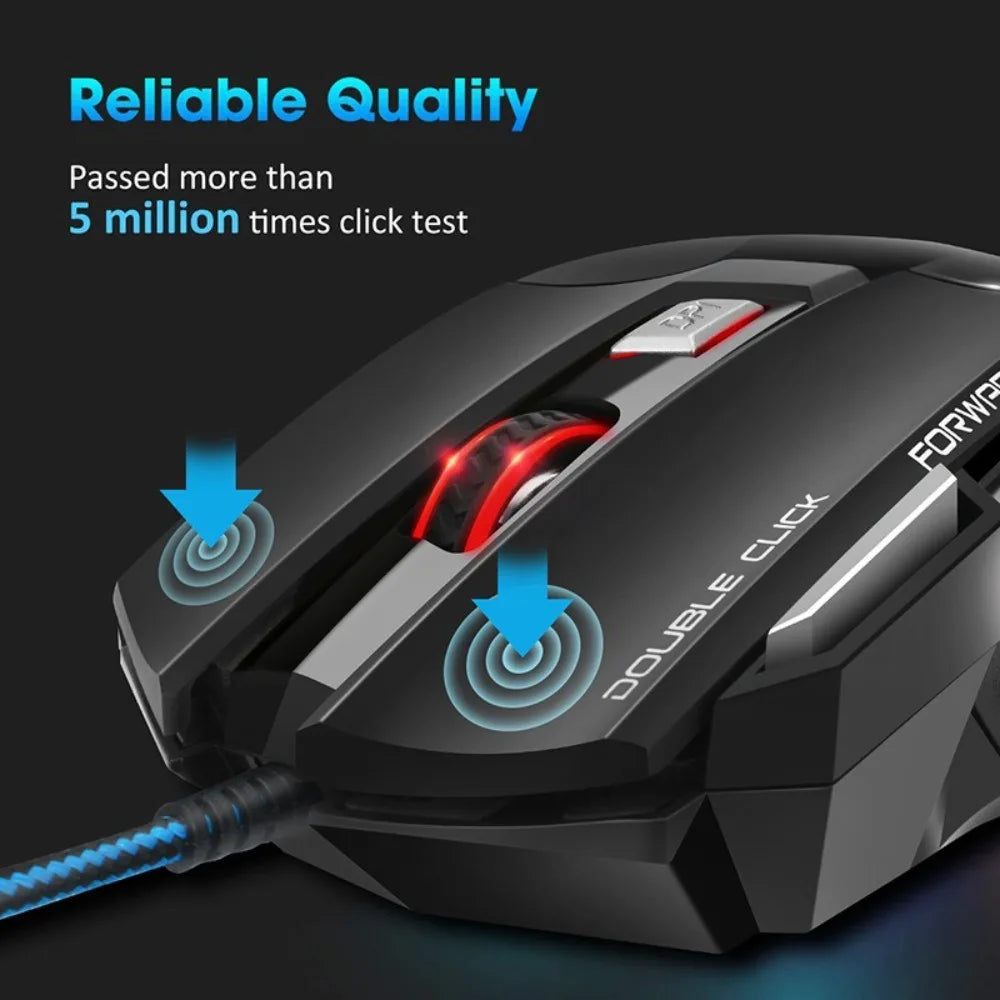 PlugPulse ErgoPro RGB Wireless Gaming Mouse