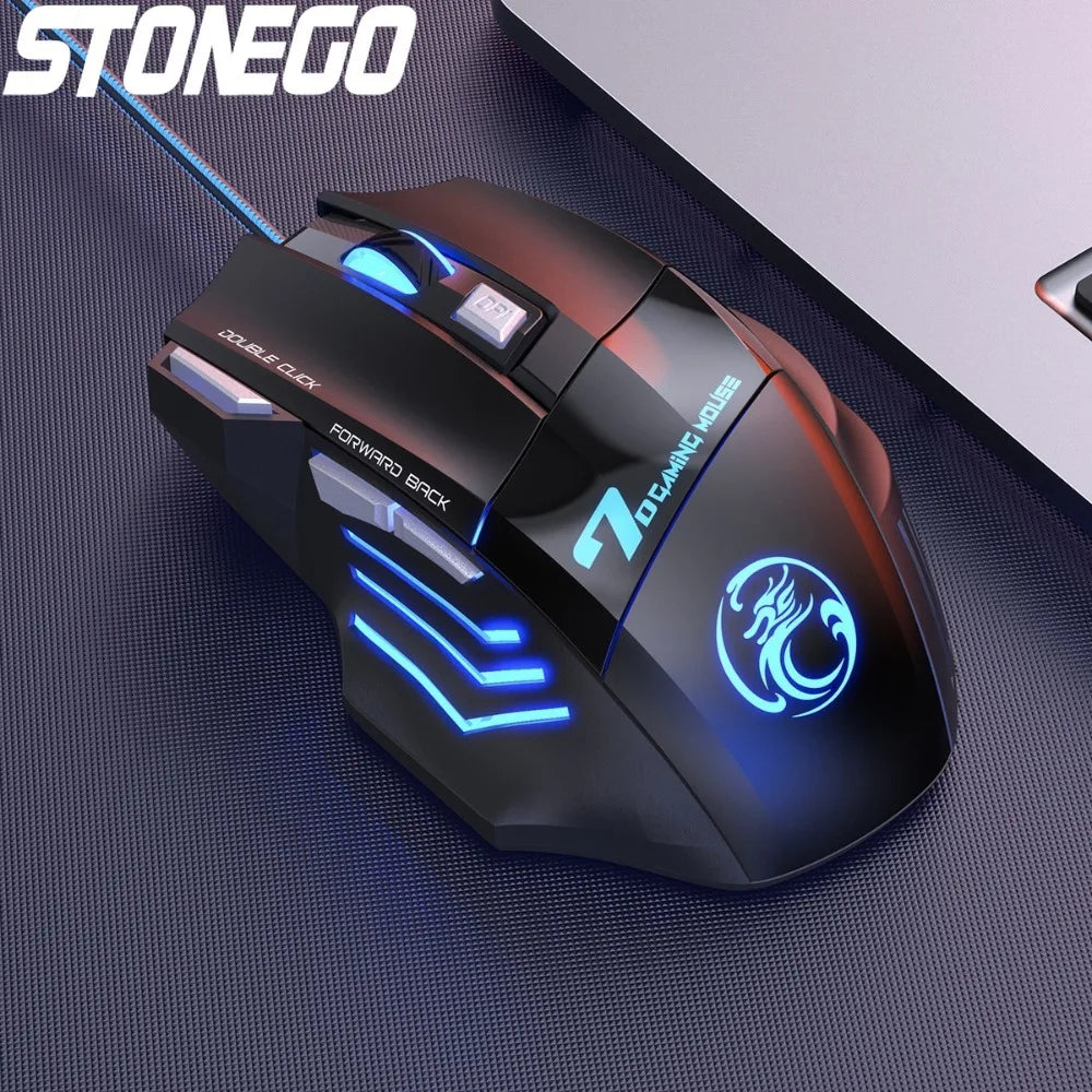 PlugPulse ErgoPro RGB Wireless Gaming Mouse